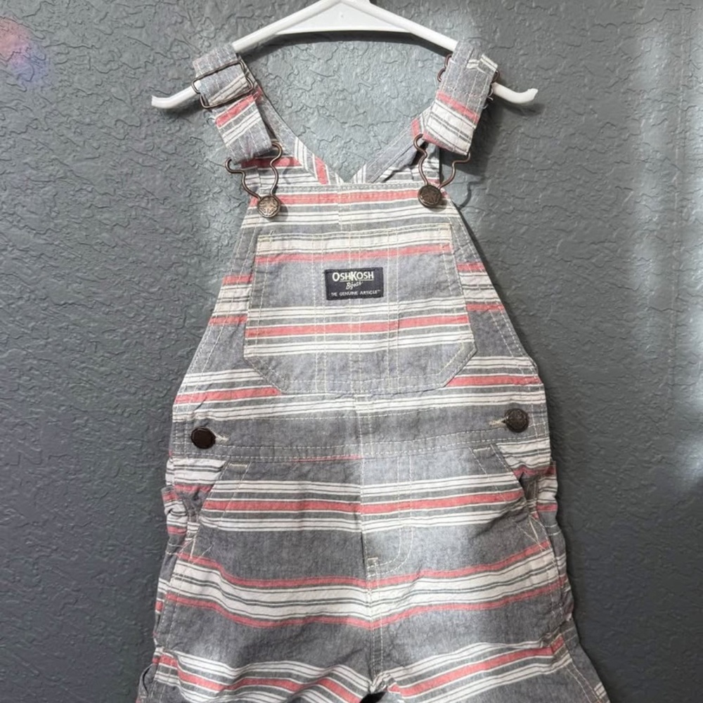 OshKosh Striped Overalls
